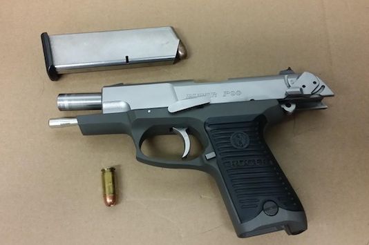 A gun recovered in a shooting in Queens earlier this week